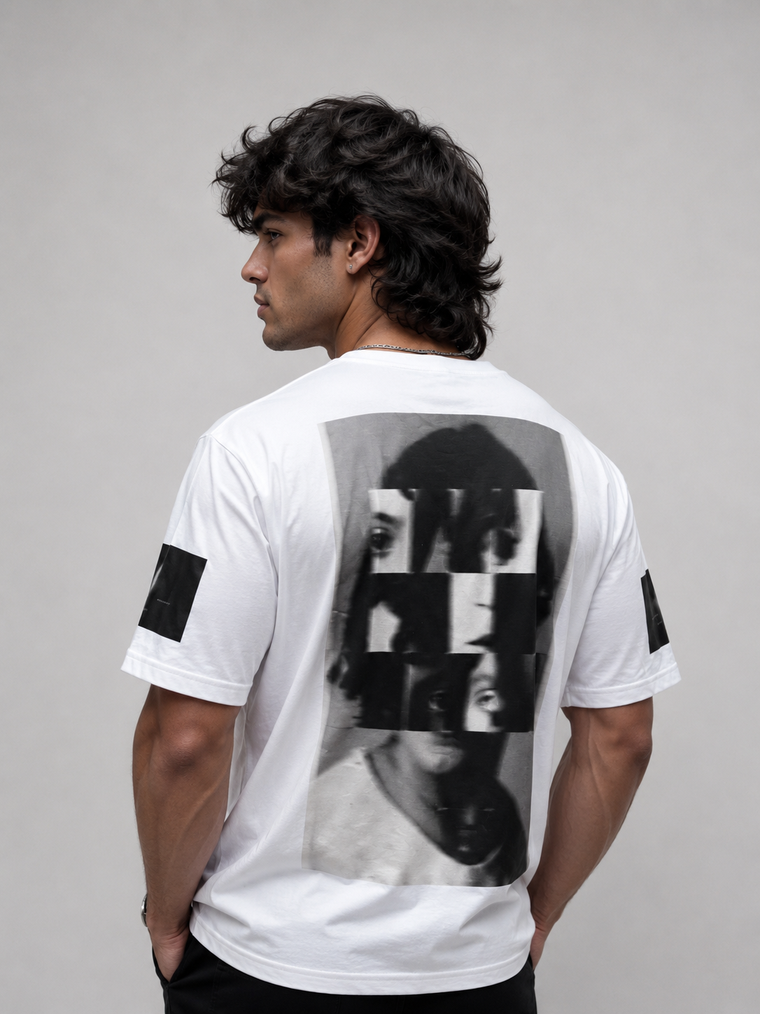 Kalyug Evolution I White Graphic T-Shirt | Oversized Premium Streetwear